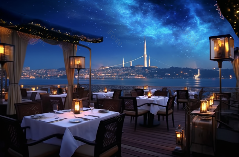 正餐宴会的豪华餐厅和夜总会,高清,摄影图,摄影图片,图片大全,摄影图免费下载